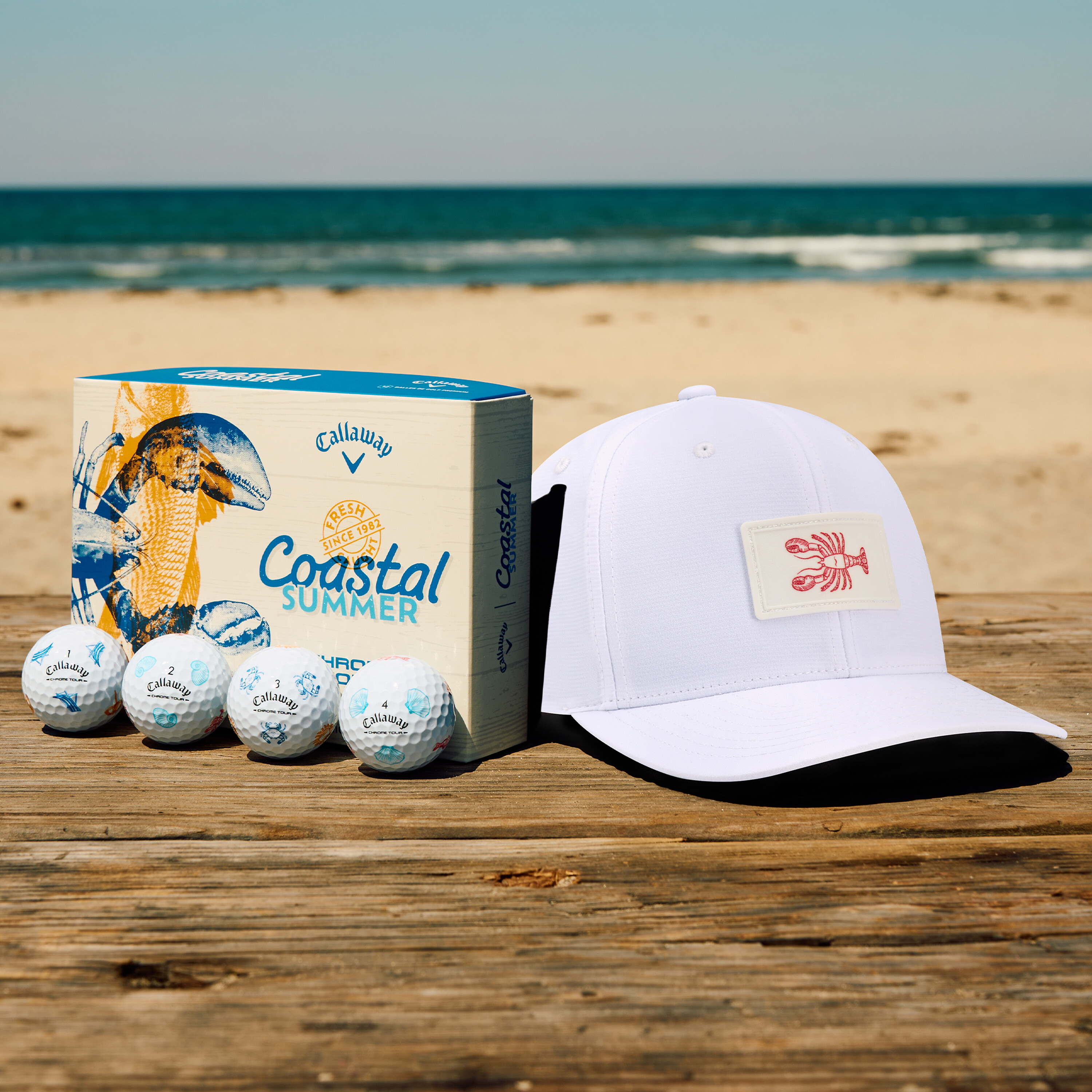 Chrome Tour Coastal Summer Golf Balls image 2
