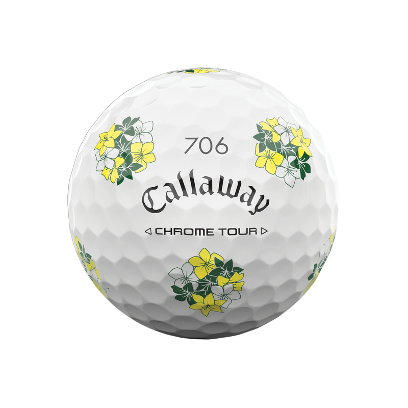 Chrome Tour Major Series: April Major '25 Golf Balls - View 4