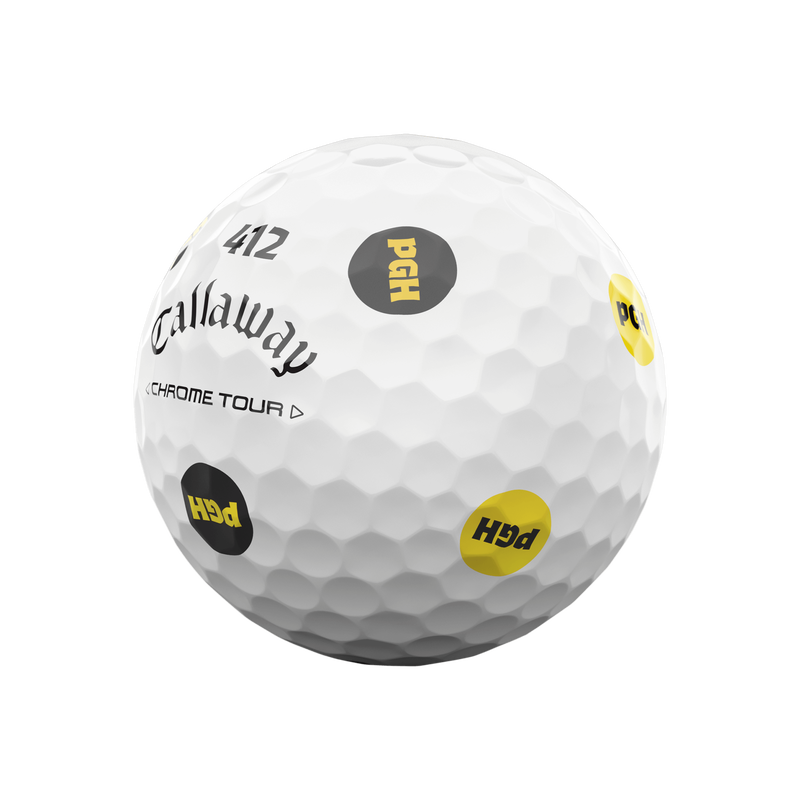 Chrome Tour Major Series: Pittsburgh Golf Balls - View 10