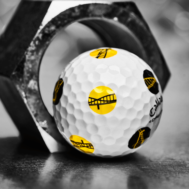 Chrome Tour Major Series: Pittsburgh Golf Balls - View 3
