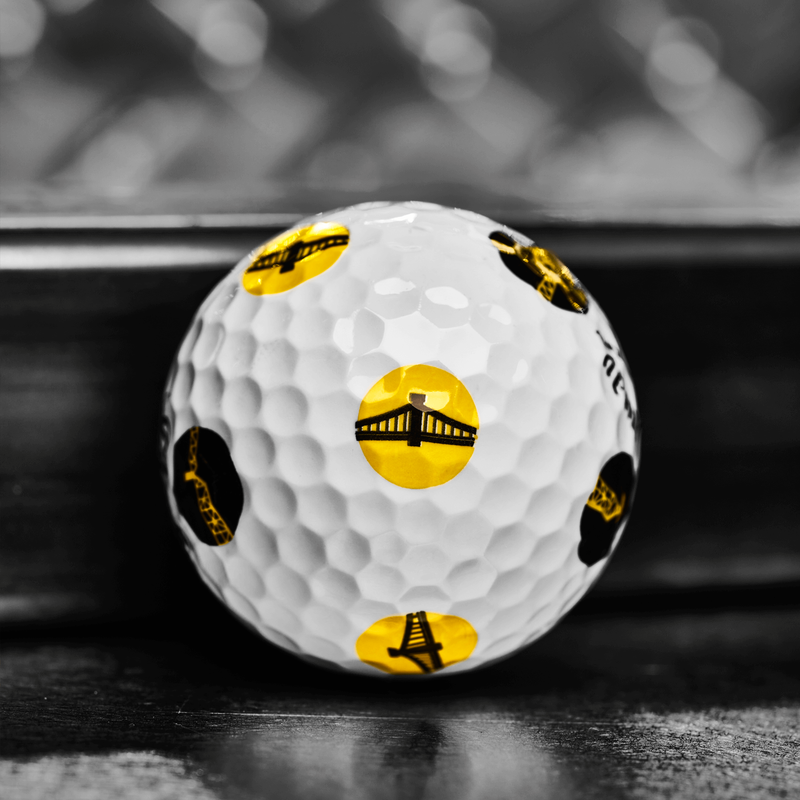 Chrome Tour Major Series: Pittsburgh Golf Balls - View 5