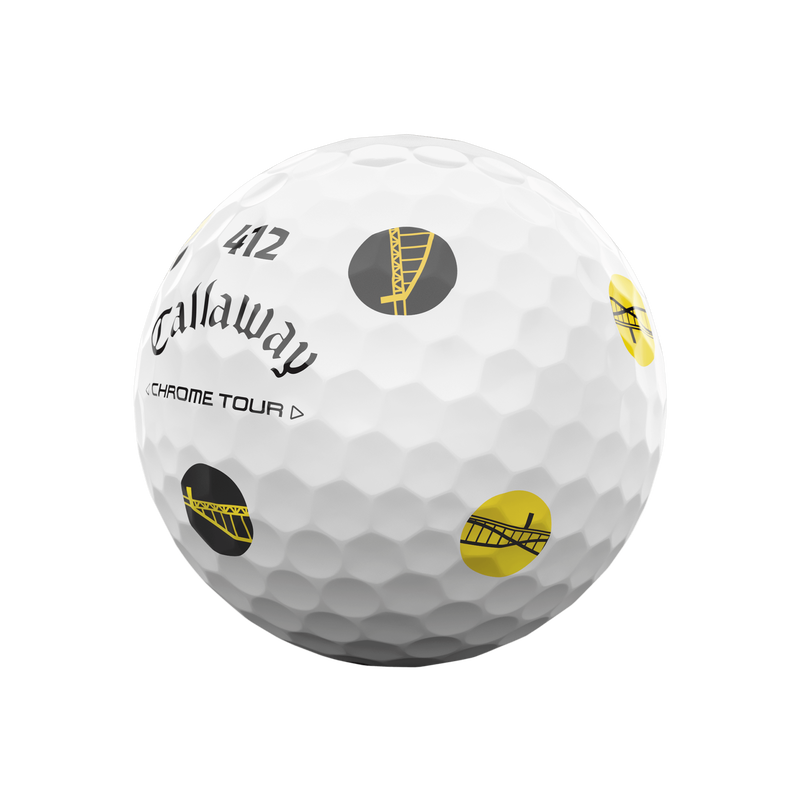 Chrome Tour Major Series: Pittsburgh Golf Balls - View 8