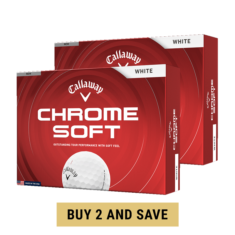Chrome Soft 2 Dozen Golf Balls - View 1