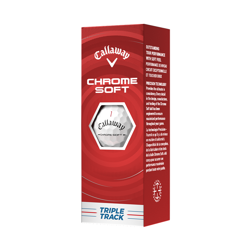 Chrome Soft Triple Track 2 Dozen Golf Balls - View 6