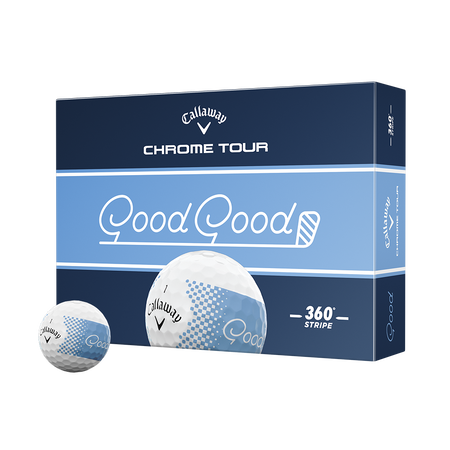 Chrome Tour Good Good Stripe Golf Balls