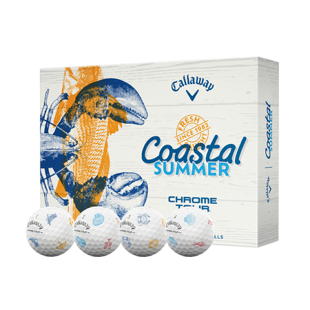 Chrome Tour Coastal Summer Golf Balls