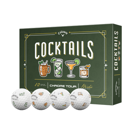Chrome Tour Cocktails Golf Balls