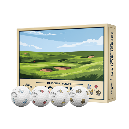 Chrome Tour Major Series: July Major Golf Balls