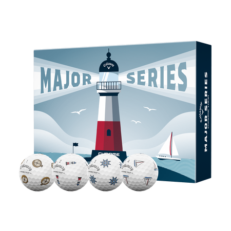 Chrome Tour Major Series: June Major Golf Balls