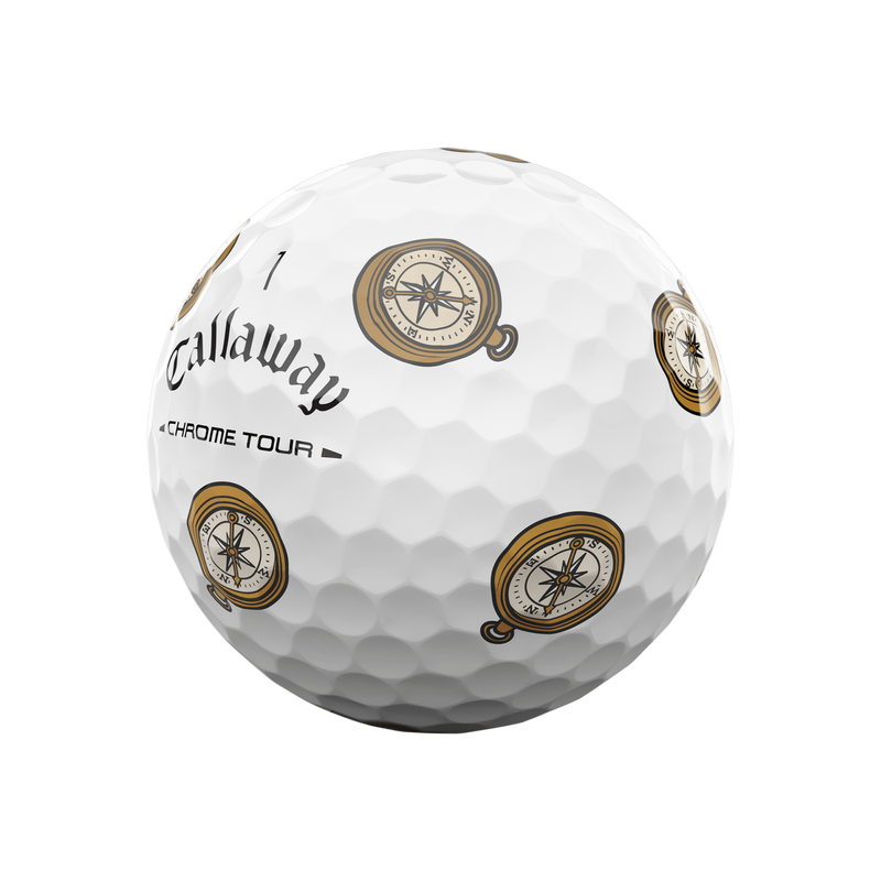 Chrome Tour Major Series: June Major Golf Balls - View 3