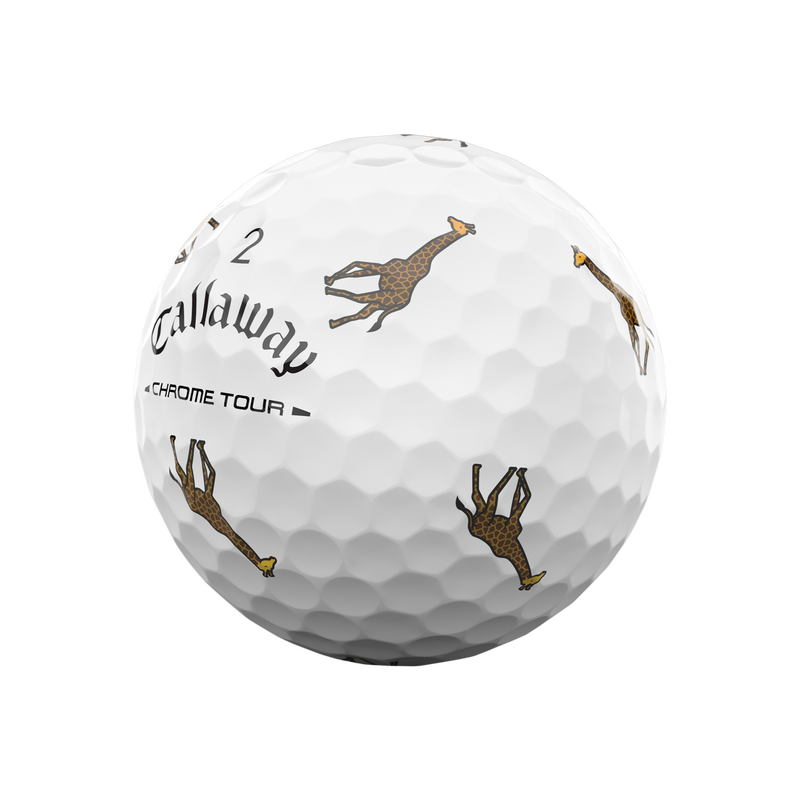 Chrome Tour Wild Animals Golf Balls - View 4