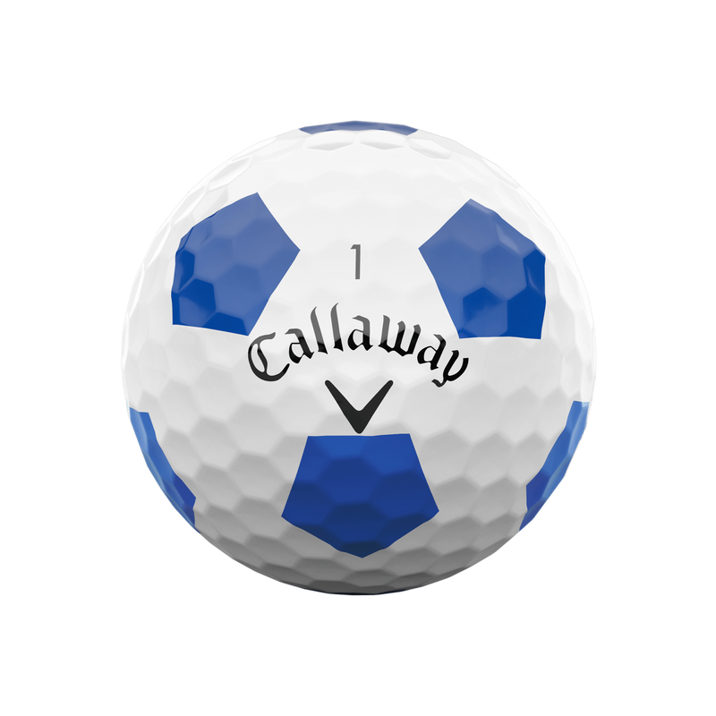 E&bull;R&bull;C Soft Truvis Blue Golf Balls - View 3