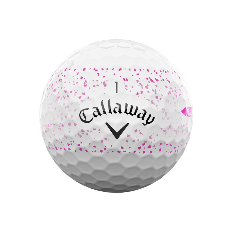 Supersoft Splatter 360 Pink Golf Balls - View 3