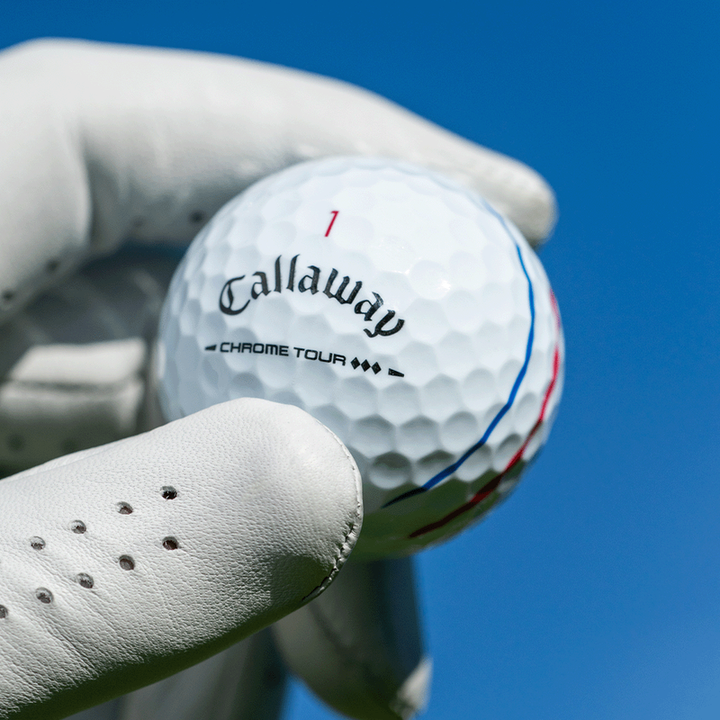 Chrome Tour Triple Diamond Triple Track Golf Balls - View 2