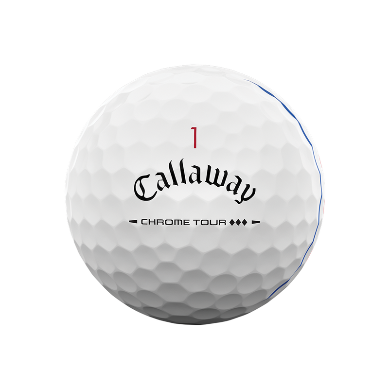 Chrome Tour Triple Diamond Triple Track Golf Balls - View 4
