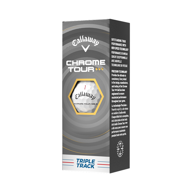 Chrome Tour Triple Diamond Triple Track Golf Balls - View 6