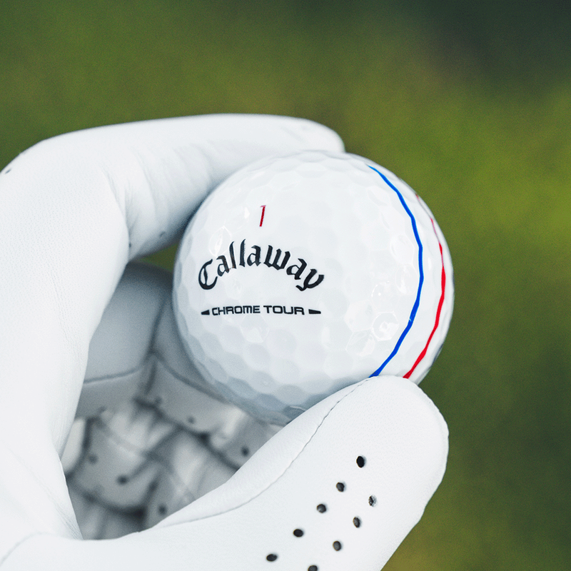 Chrome Tour Triple Track Golf Balls - View 2