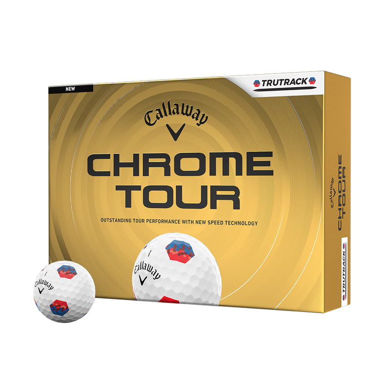 Chrome Tour TruTrack Golf Balls - View 1