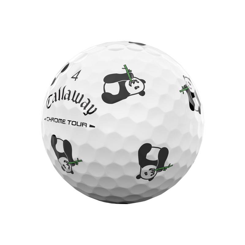 Chrome Tour Panda Golf Balls - View 6