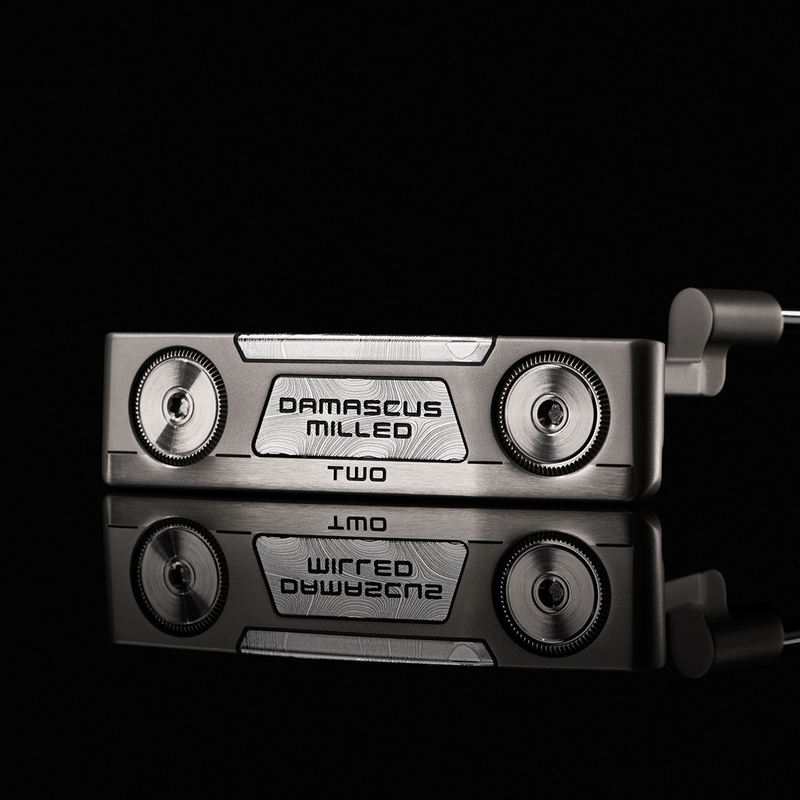 Damascus Milled Two CH Putter - View 1