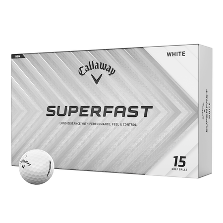 Superfast 15-Pack Golf Balls