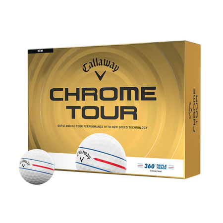 Chrome Tour 360 Triple Track Golf Balls
