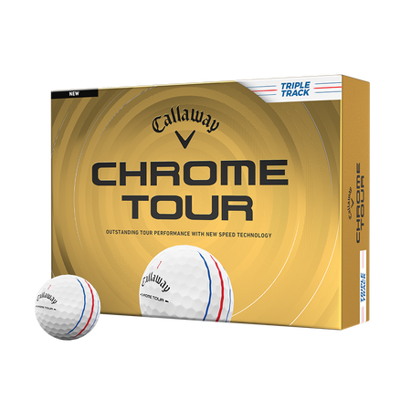 Chrome Tour Triple Track Golf Balls