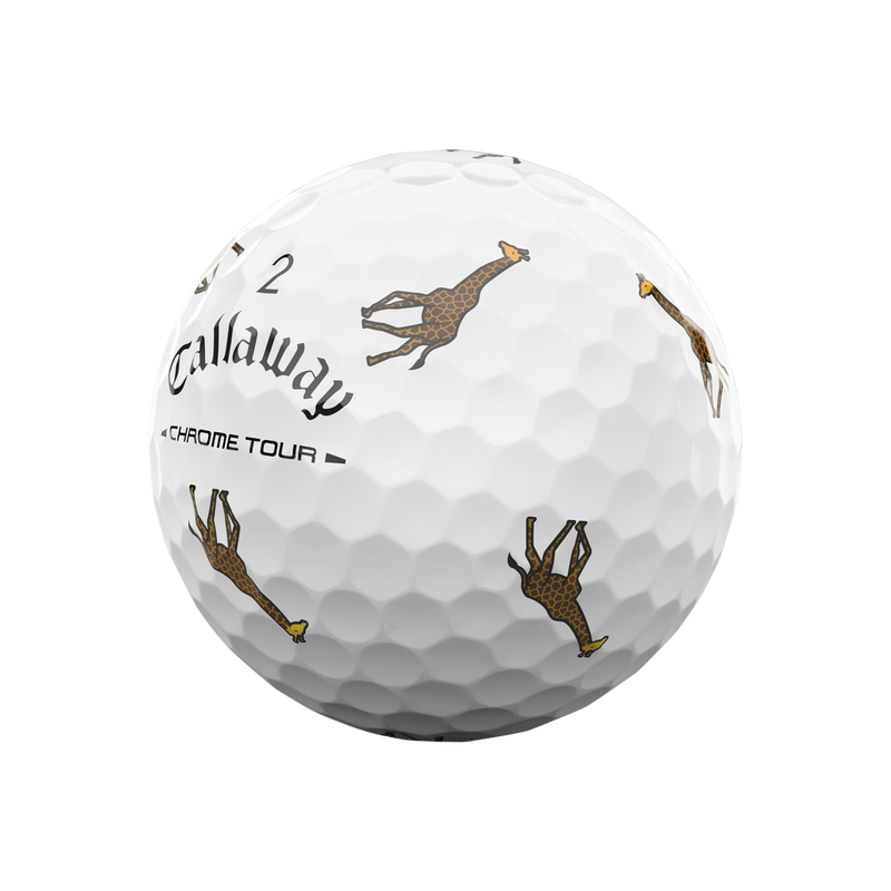 Chrome Tour Wild Animals Golf Balls - View 4
