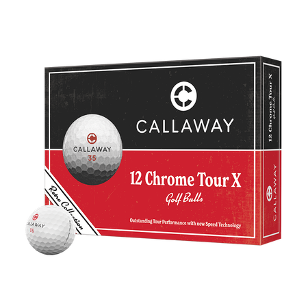 Chrome Tour X Retro Golf Balls