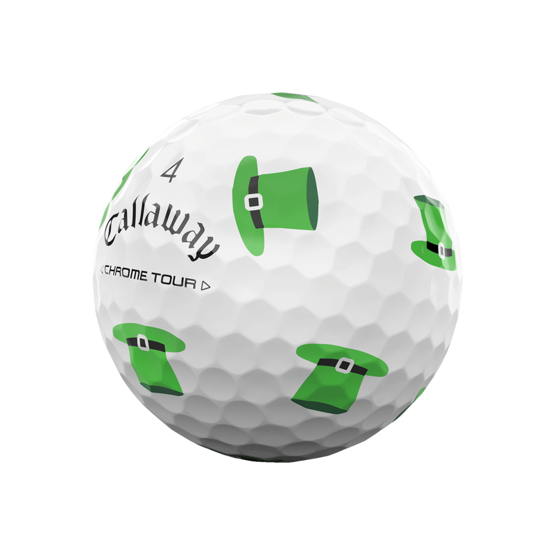 Chrome Tour Luck of the Irish Golf Balls - View 10