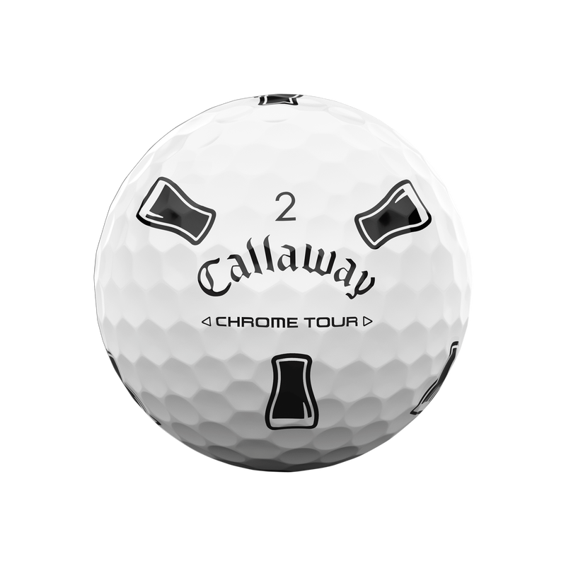 Chrome Tour Luck of the Irish Golf Balls - View 5