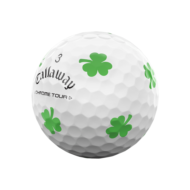 Chrome Tour Luck of the Irish Golf Balls - View 8