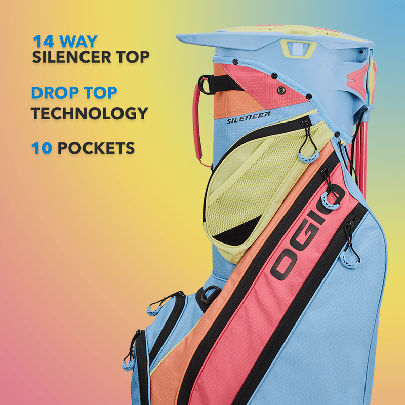 SILENCER HYBRID GOLF BAG - View 10