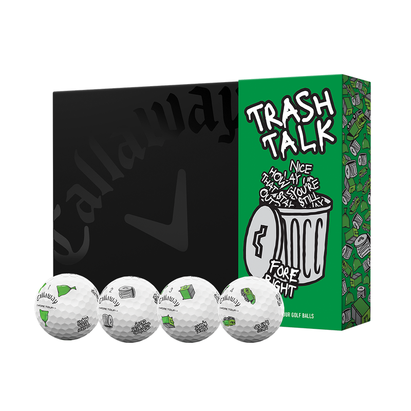 Balles de golf Chrome Tour Trash Talk - View 1