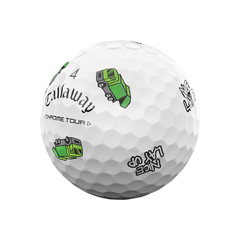 Balles de golf Chrome Tour Trash Talk - View 10