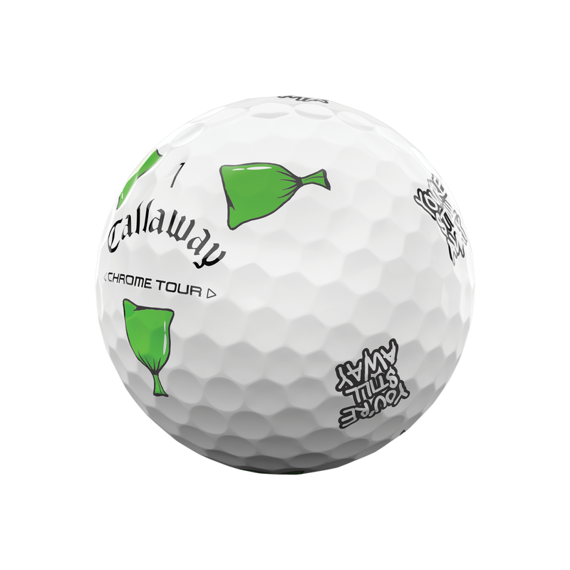 Balles de golf Chrome Tour Trash Talk - View 4