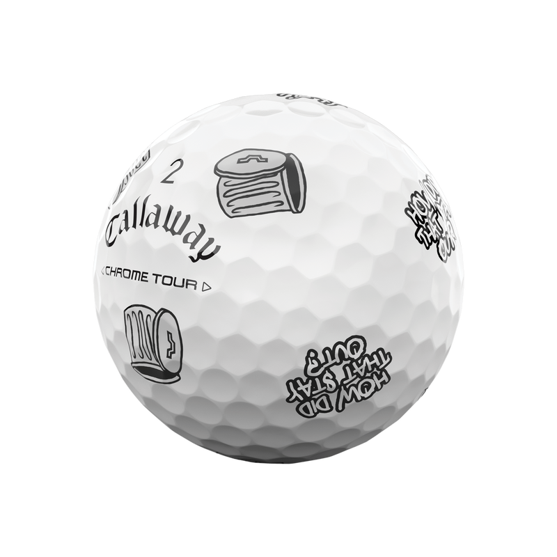Balles de golf Chrome Tour Trash Talk - View 6