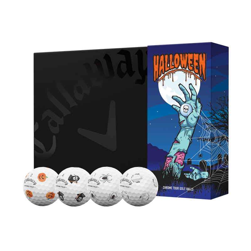 Balles de golf Halloween Chrome Tour - View 1