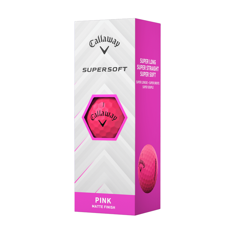 Bolas de golf Supersoft mate rose - View 4