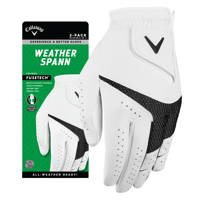 Gants de golf Weather Spann pour femmes (2 pi&egrave;ces) - View 1