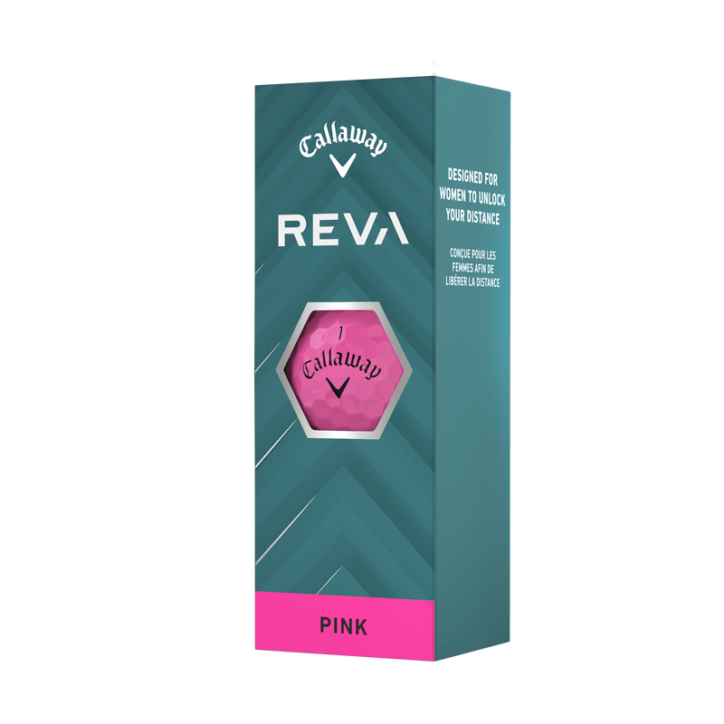 Balles de golf REVA Pink - View 4