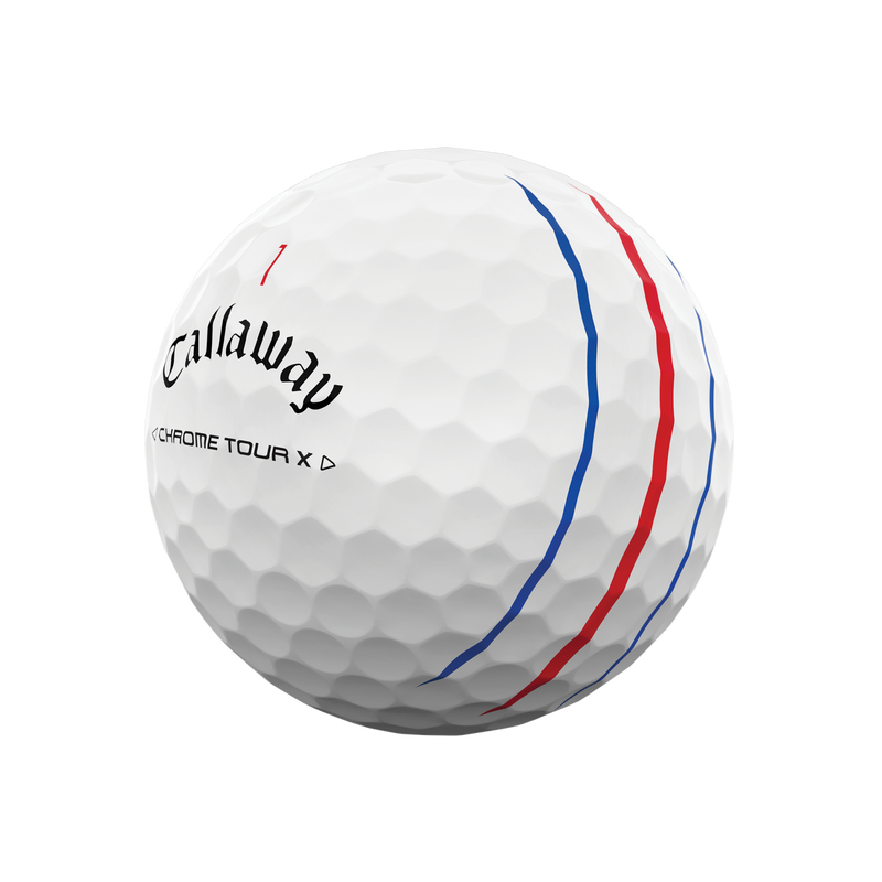 Ballons de golf Chrome Tour X Triple Track - View 2
