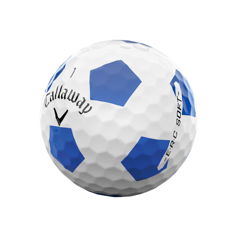 Balles de golf E&bull;R&bull;C Soft Truvis Blue - View 2