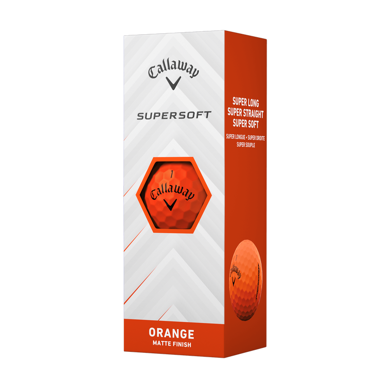 Balles de golf Supersoft Matte Orange - View 4