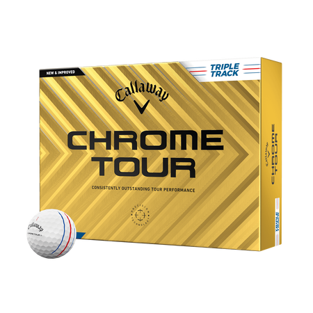 Balles de Golf Chrome Tour Triple Track