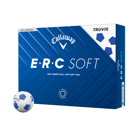 Balles de golf E&bull;R&bull;C Soft Truvis Blue