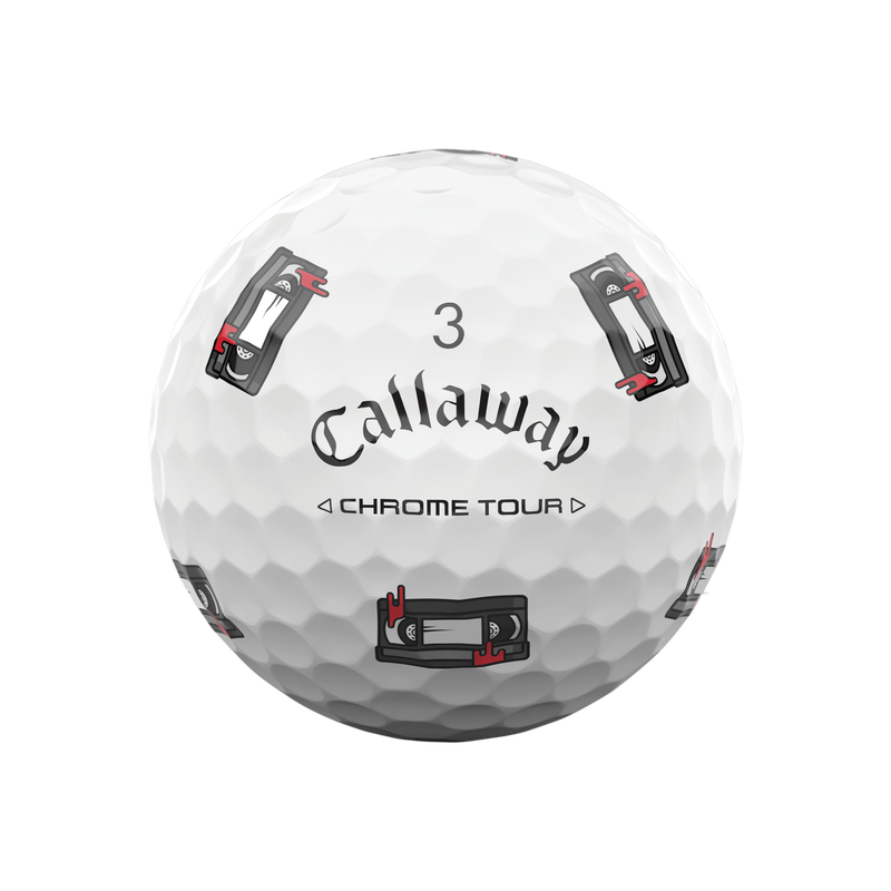 Chrome Tour Halloween Golf Balls - View 7