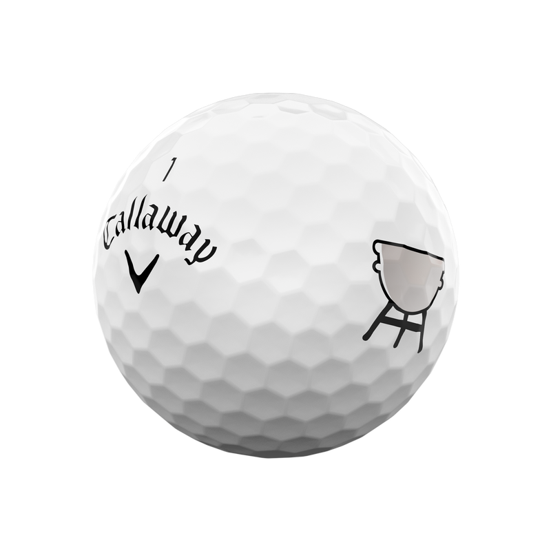 Balles de golf Grillmaster Supersoft pour la f&ecirc;te des p&egrave;res - View 3