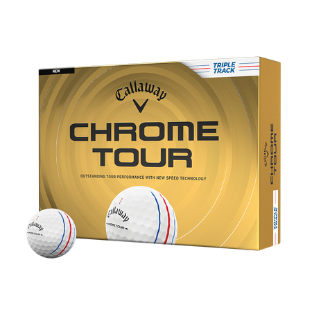 Chrome Tour Triple Track Golf Balls