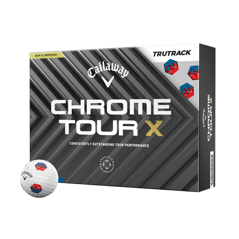 Balles de Golf Chrome Tour X TruTrack - View 1